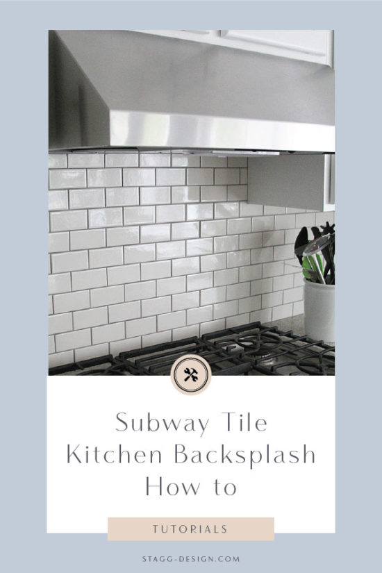 Subway Tile Kitchen Backsplash How To, Mini Subway Tile