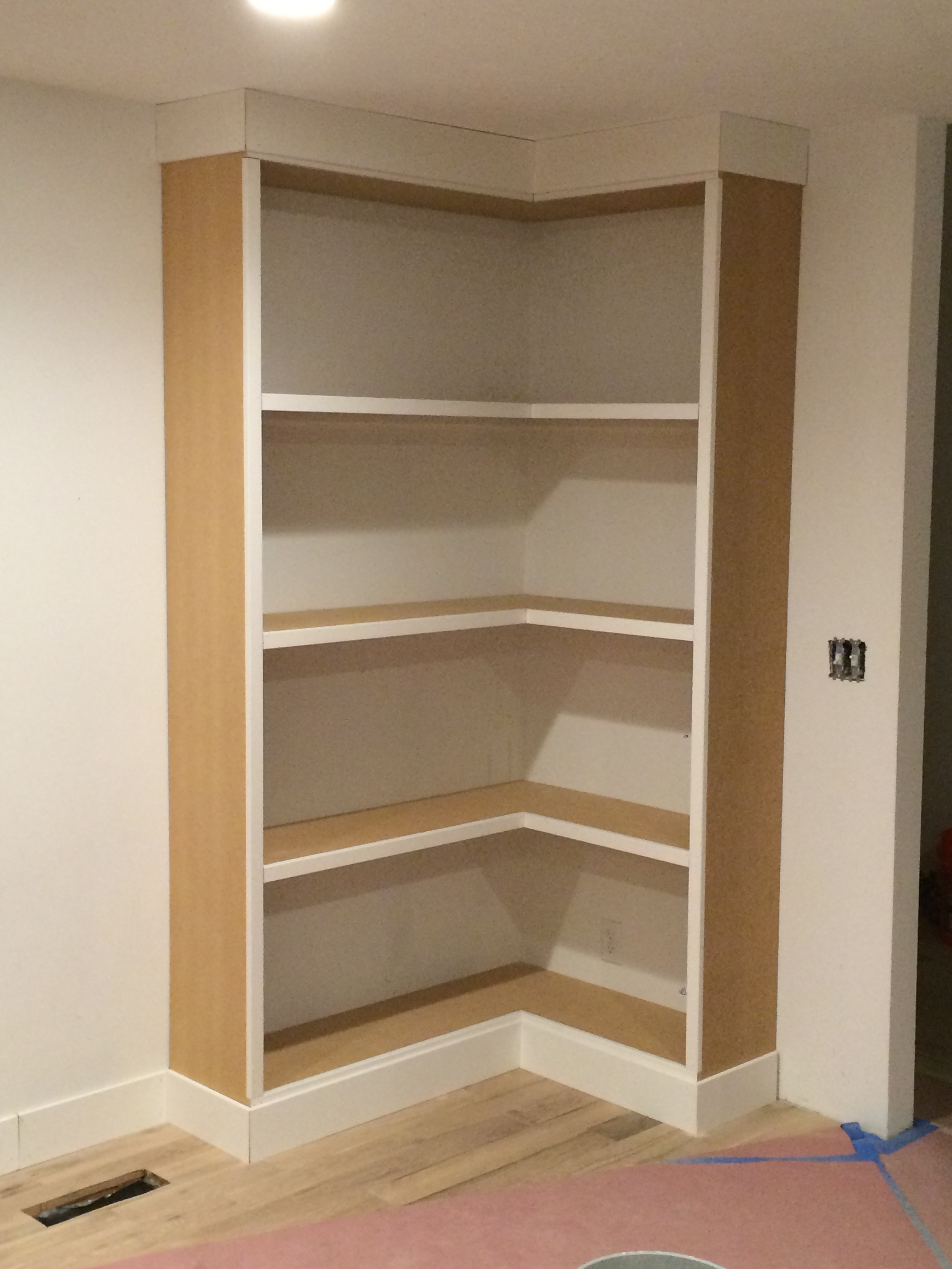 Diy Corner Bookcase Video Stagg Design