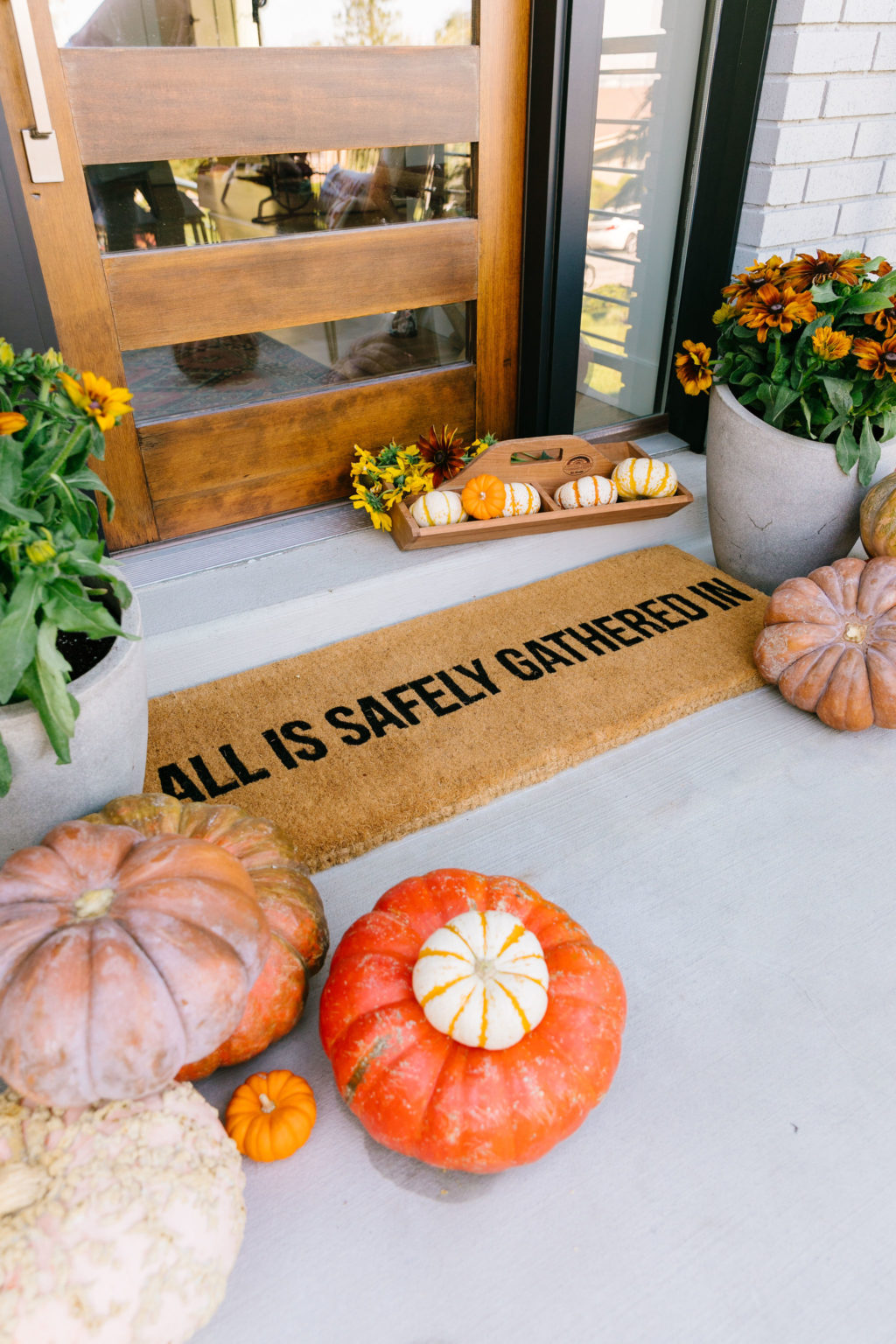 A Look at Last Year's Fall Porch Decor - Stagg Design