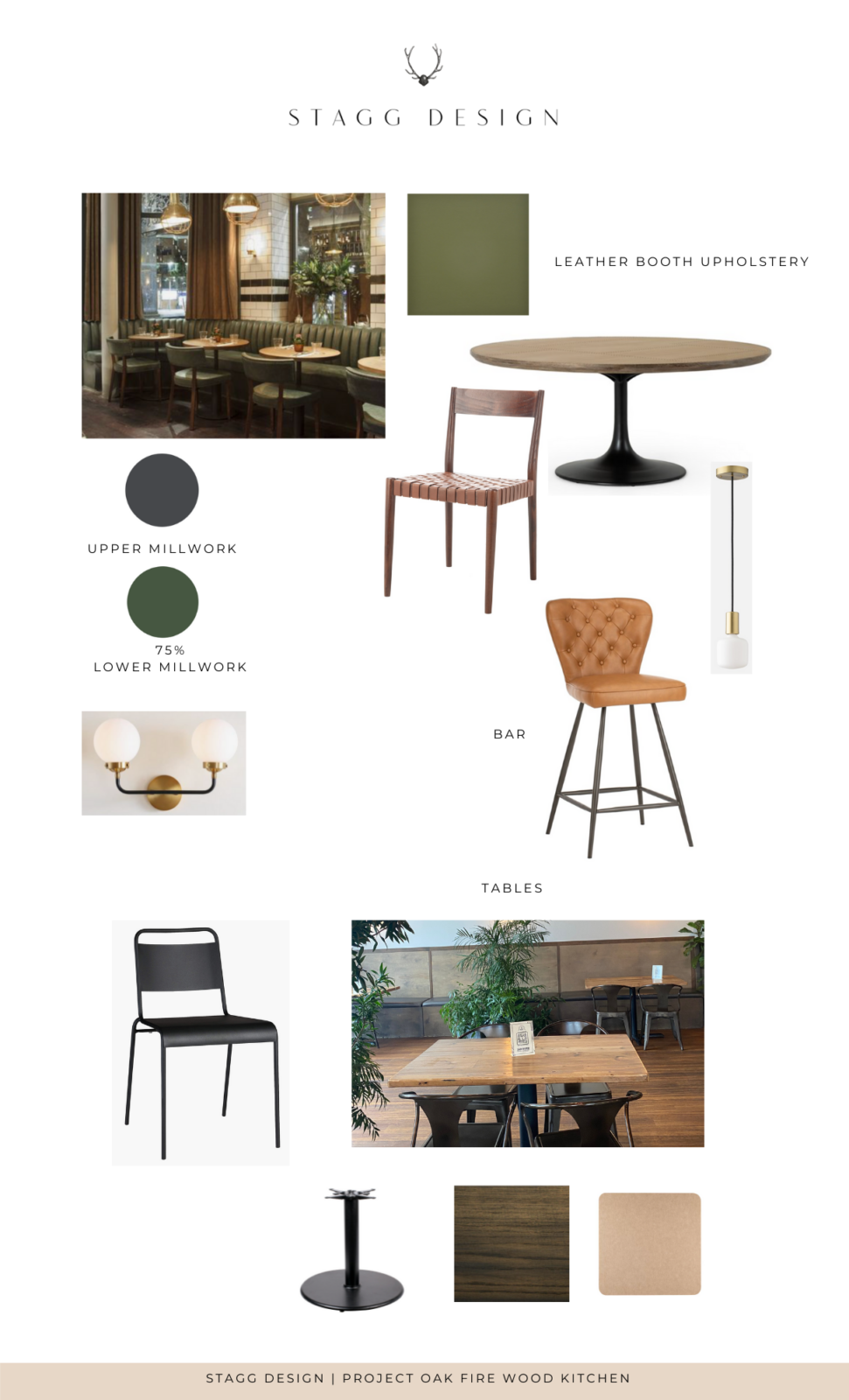 Oak Wood Fire Kitchen Design Stagg Design