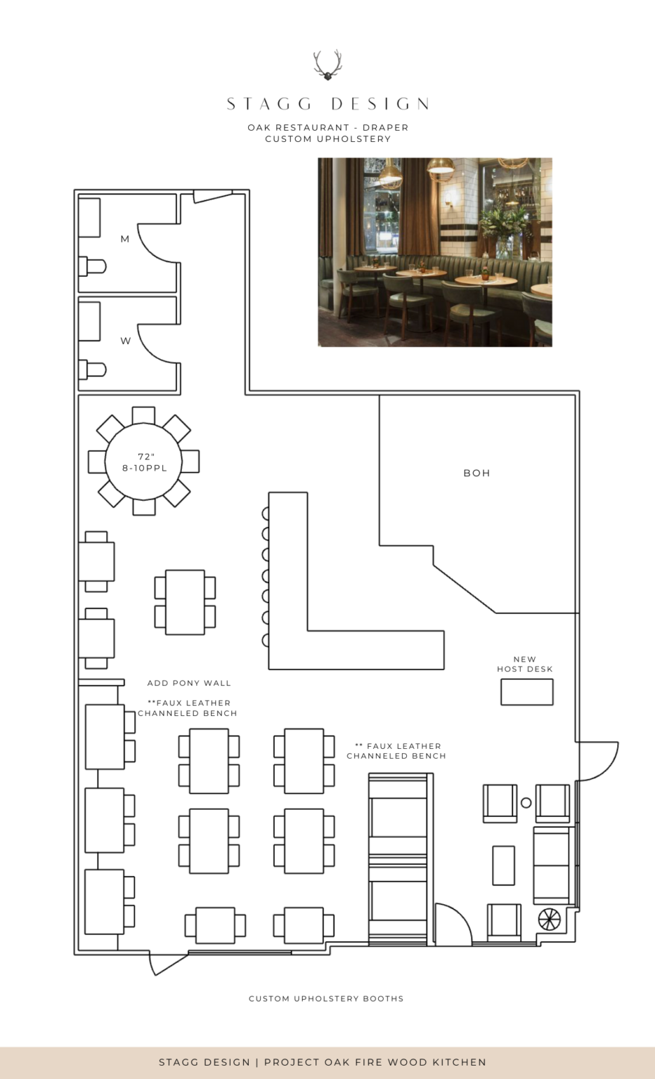 Oak Wood Fire Kitchen Design Stagg Design